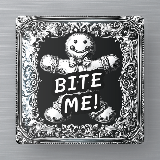Novelty Magnet - Christmas - BITE ME!